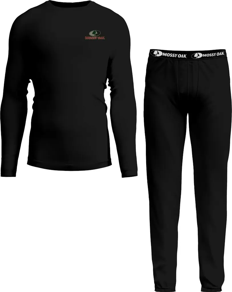 Mossy Oak Men's Base Layer Compression Pant & Shirt Set (M only)