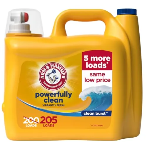 Arm & Hammer Clean Burst Laundry Detergents 205oz