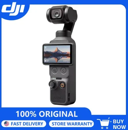 DJI Osmo Pocket 4 1" CMOS 4K/240fps 3-Axis Gimbal 107GB