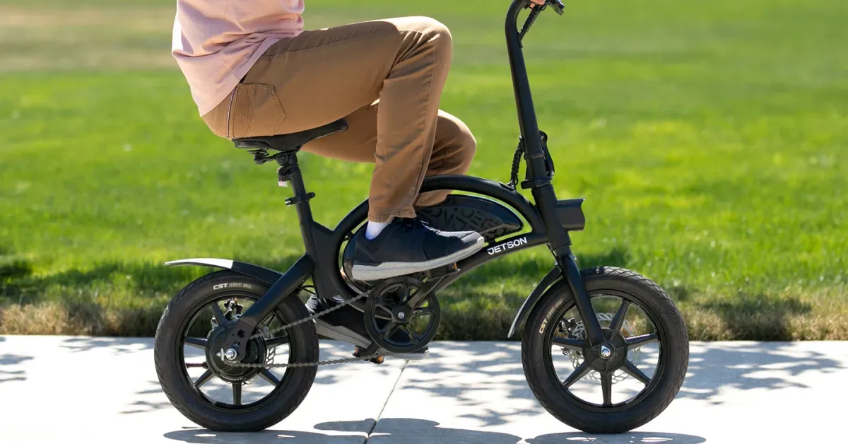 compact Jetson Bolt Pro Electric Bike