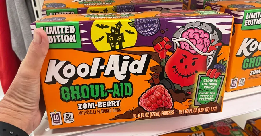 Kool-Aid Ghoul-Aid Zom-Berry Drinks 10-Pack
