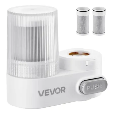 VEVOR Faucet Mount Water Filter w/ 3 Filters