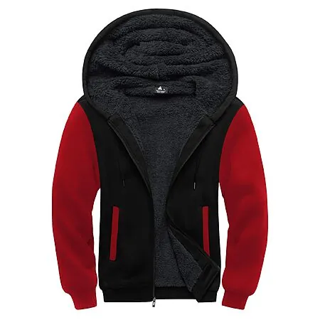 SCODI Men's Zip Up Heavyweight Fleece Sweatshirt w/ Hoodie (Various)