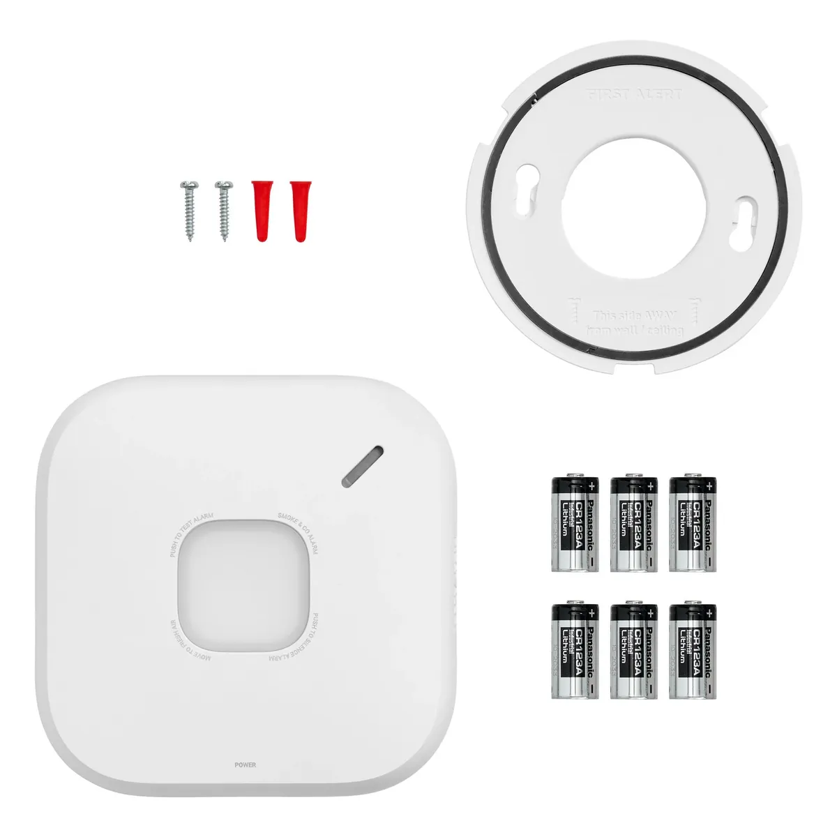 First Alert SC5 Smart Smoke & Carbon Monoxide Alarm 2-pack