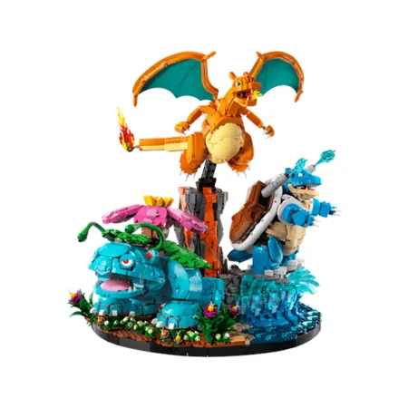 6838-Pc LEGO Pokémon Venusaur, Charizard & Blastoise