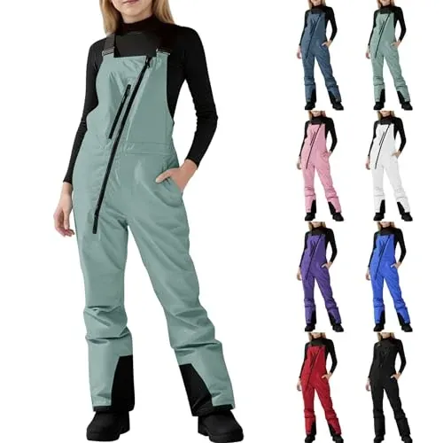 Kids Ski Bib Snow Pants 4-13Y
