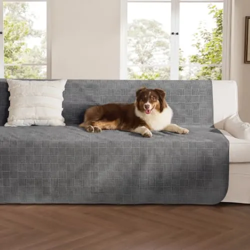 Bedsure 52x82 Quick-Drying Water-Resistant Couch Cover Blanket for Pets