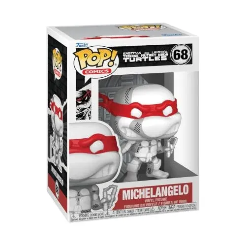 Funko Pop! Comics Teenage Mutant Ninja Turtles Vinyl Figures (Michelangelo, Donatello, Raphael, Leonardo) Pre-Order