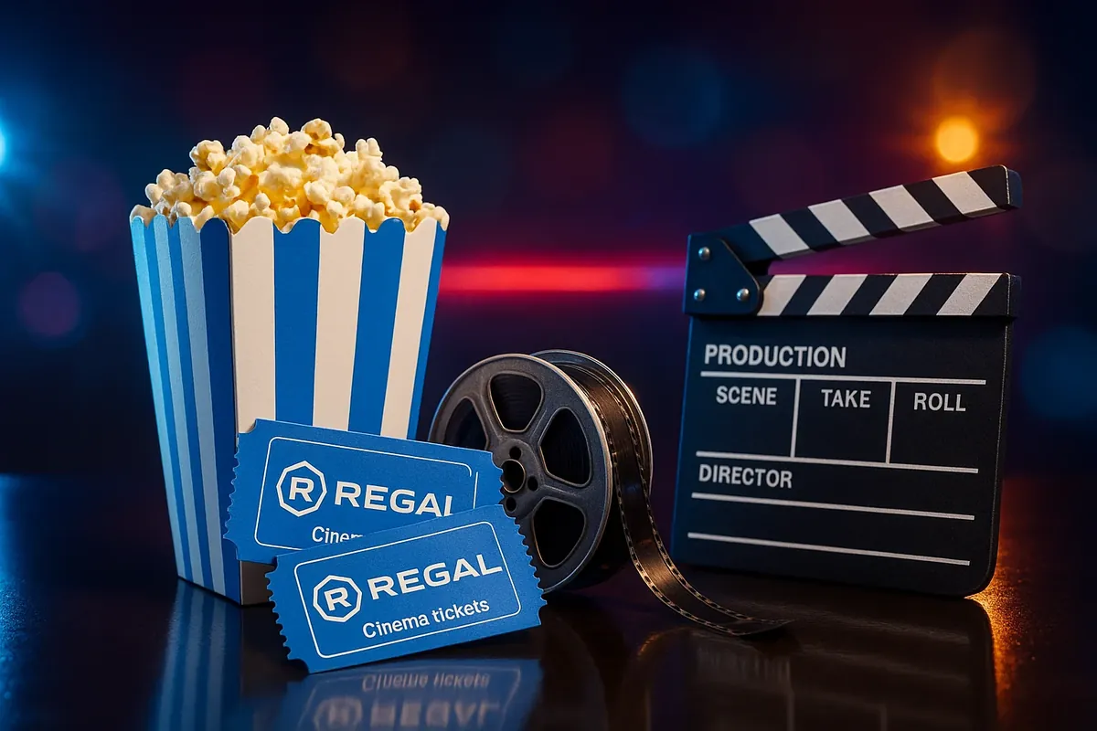 Regal Movie Tickets for Two with Popcorn