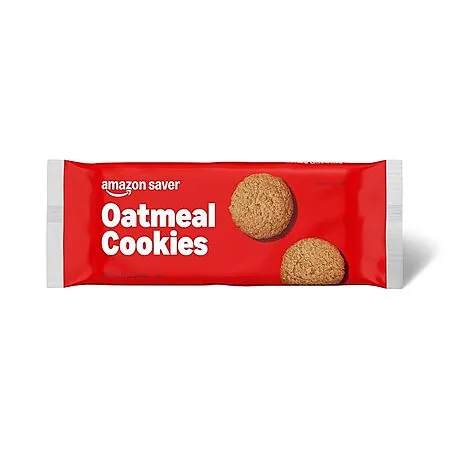14.4-oz Amazon Saver Graham Crackers $1.85, 12-oz Amazon Saver Oatmeal Cookies