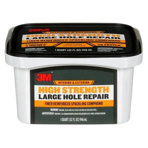 3M High Strength Large Hole Repair Spackling 32-Oz