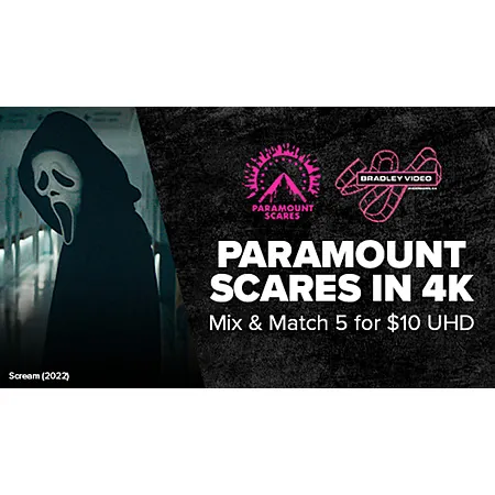 Paramount Scares Digital Sale (various): HDX Films 10