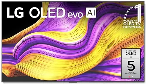 LG 65" OLED evo AI 4K G5 Series Smart TV