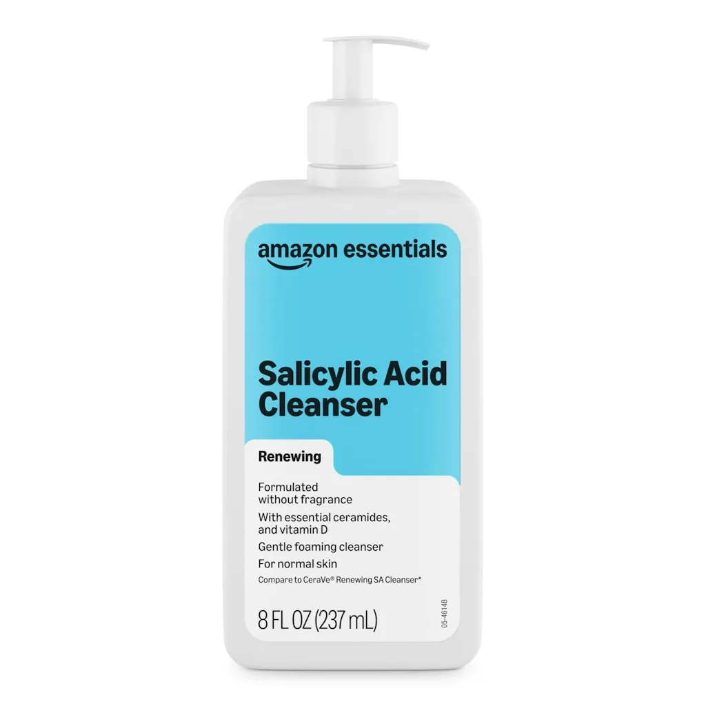 Amazon Essentials Salicylic Acid Face Cleanser, 8 fl. oz.