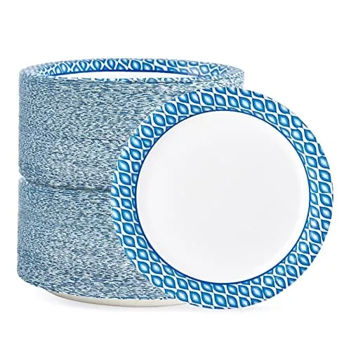 8.375 Inch Disposable Paper Plates 300 Count