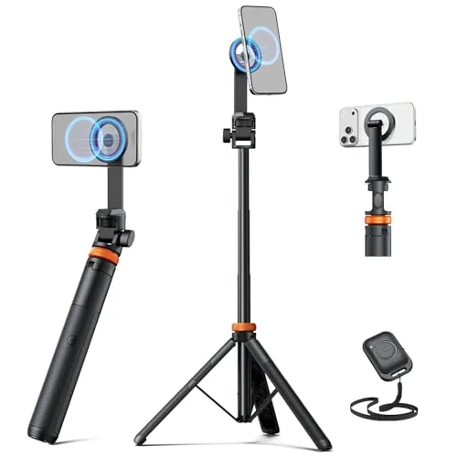EUCOS 62" Magnetic Phone Tripod for iPhone