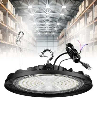UFO Led High Bay Light 150W 22,500LM 5000K 0-10V Dimmable