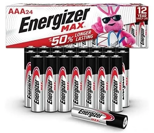 Energizer MAX AAA Batteries 24-Pack