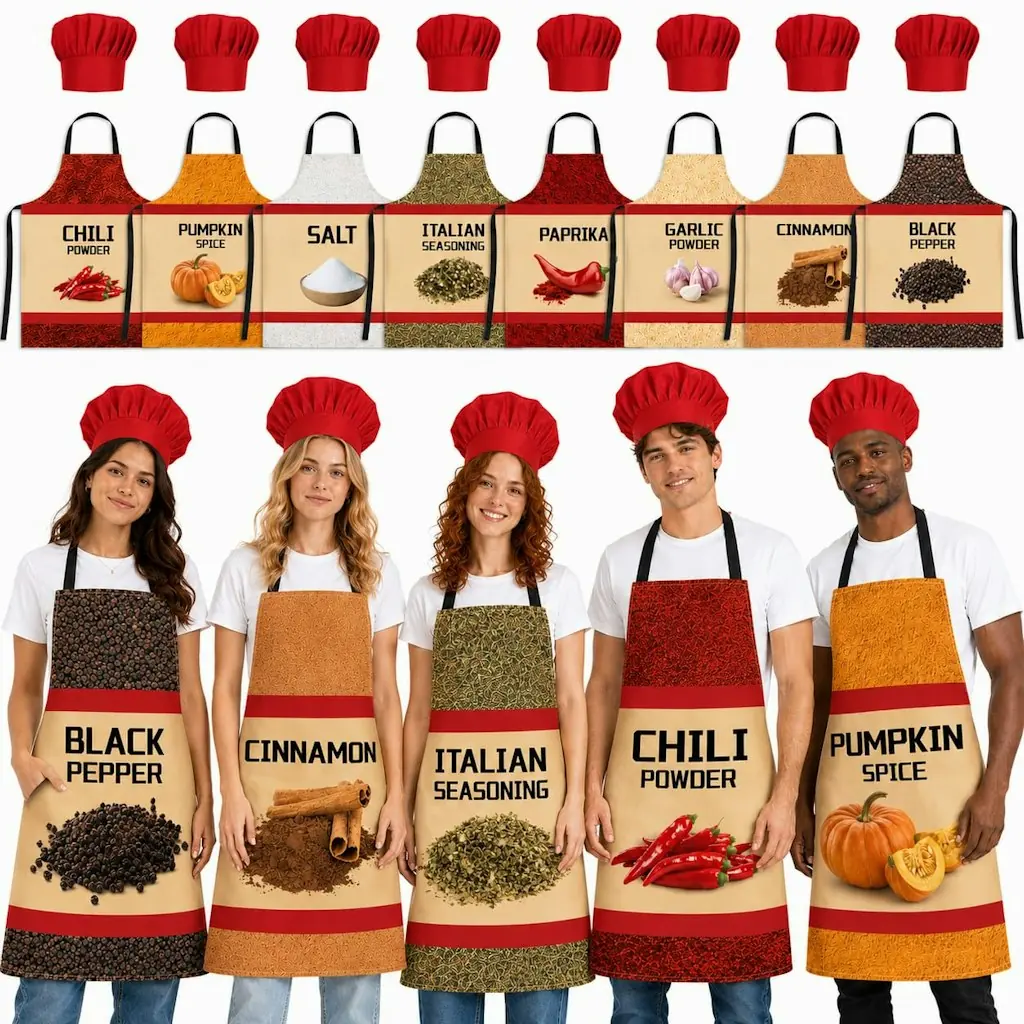Sopayl 16-Piece Halloween Spice Group Costume Set