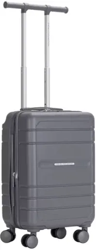 French Connection 22 inch Expandable Rolling Carry-on Luggage, Quiet Shade