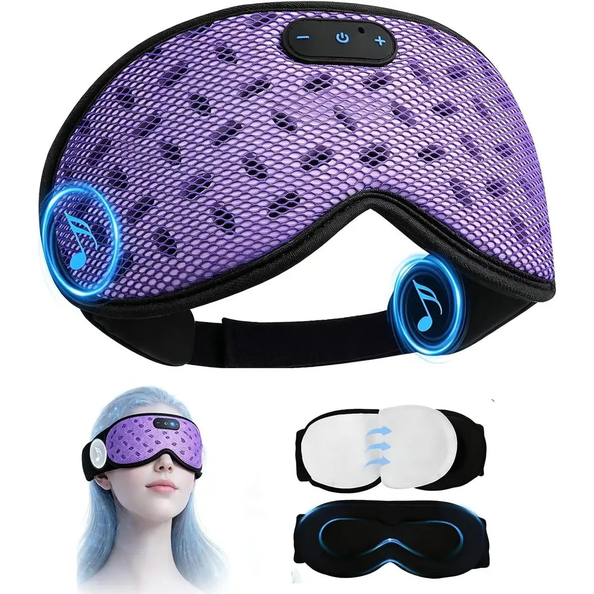 LC-dolida Sleep Headphone and Sleep Mask