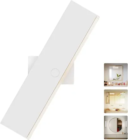 4000mAh Lenarinter Rechargeable Magnetic Vanity Light for Mirror