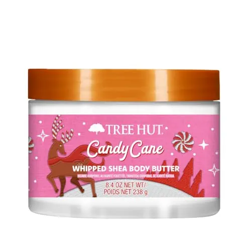 Tree Hut Holiday Whipped Body Butter 8.4oz – Candy Cane