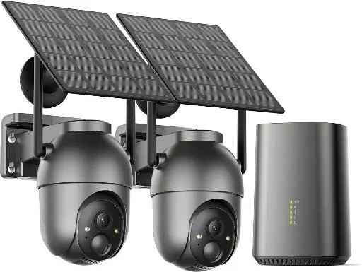 SEHMUA 4MP Wireless Outdoor Home Security Camera System 2-Cam Kit