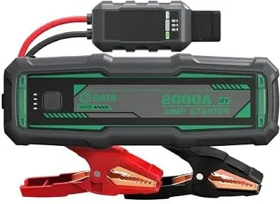 SATA 2000A 88.8Wh Jump Starter for 12V Vehicle Batteries