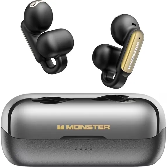 Monster Open Ear Bluetooth 5.4 Wireless Earbuds