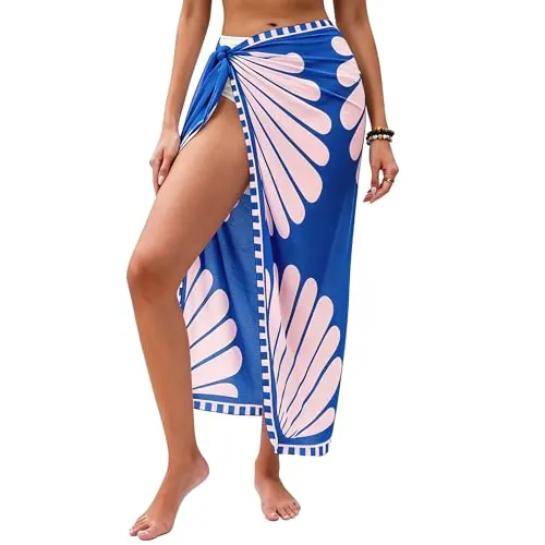 Women’s Semi-Sheer Woven Beach Sarong