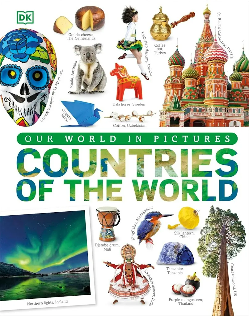 DK Countries of the World: A Visual World Geography Encyclopedia for Kids Hardcover