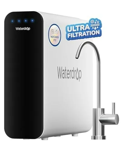 Waterdrop TSU 3-Stage Tankless Ultra Filtration Under Sink Water Filter System