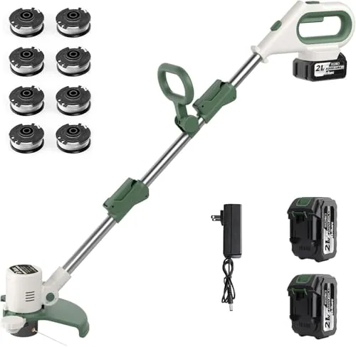 Boltarc 21V Cordless Weed Wacker Eater 3-in-1 Auto Feed String Trimmer