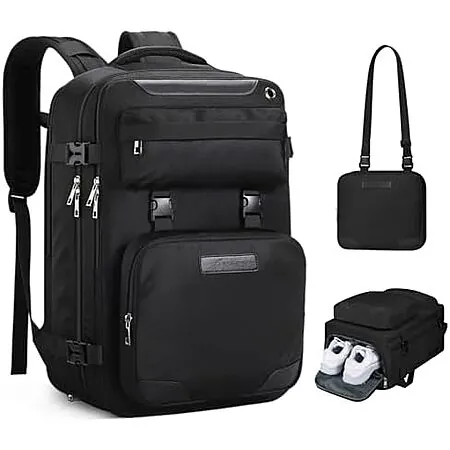 17.3" Maelstrom Carry On Travel Backpack (Black)