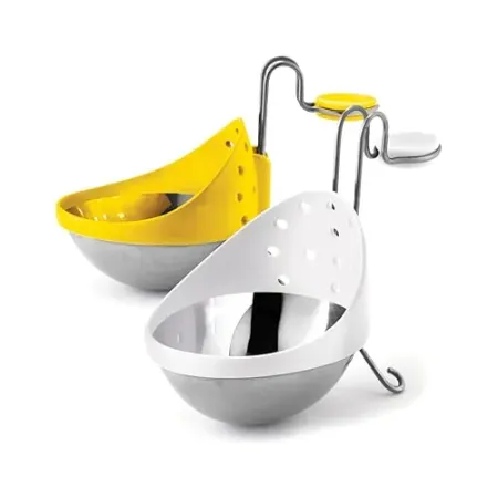 Set-of-2 Cuisipro Stainless Steel Egg Poacher