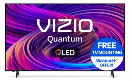 VIZIO 75" Class M75Q6-L4 Quantum 4K QLED HDR Smart TV (Open Box)
