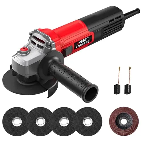 Avhrit 10 Amp Angle Grinder 4-1/2 inch 1200W