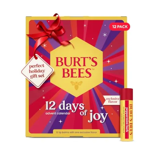 Burt’s Bees 12-Days of Joy Lip Balm Advent Calendar