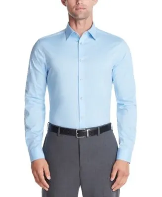 Calvin Klein Men's Slim-Fit Stretch Dress Shirt