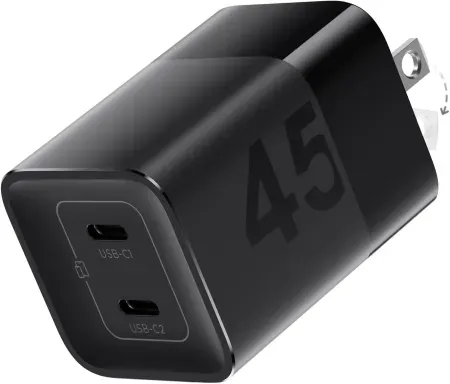 wegear 45W 2-Port GaN USB-C Charger