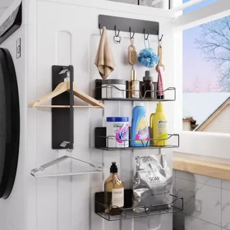 5-Pack FancyMule Magnetic Laundry Shelves