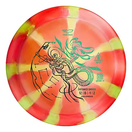 Disc Golf Discs: Yikun Glaze Line FUXI Distance Driver (165-176g)