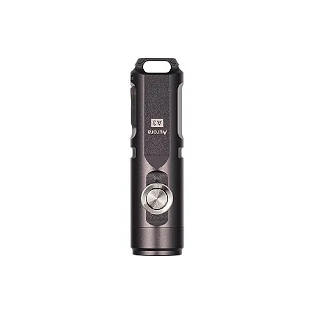 RovyVon A3 Gen 4 Super Bright 650 Lumen USB-C Keychain Flashlight (Grey)