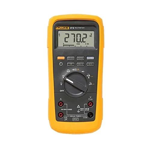 Fluke 27II AVG Multimeter 1000V AC/DC Voltage 10A Current