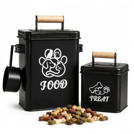 2-Pack Bopulatrix Airtight Dog Treat Container