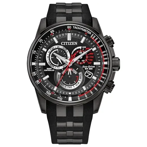 43mm Citizen Men's Eco-Drive Sport Luxury PCAT Chronograph Watch