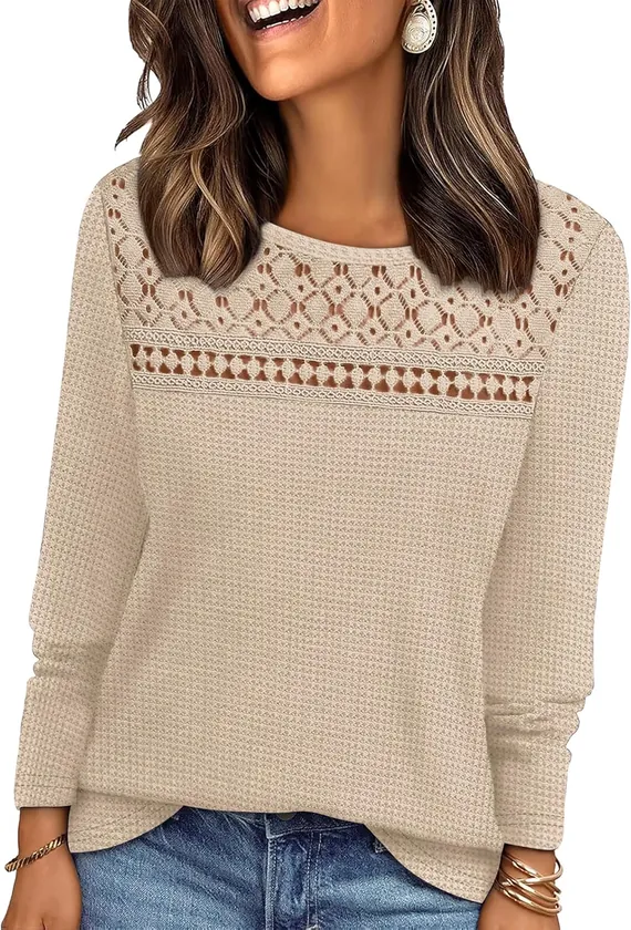 Women’s Lace Long-Sleeve Shirt