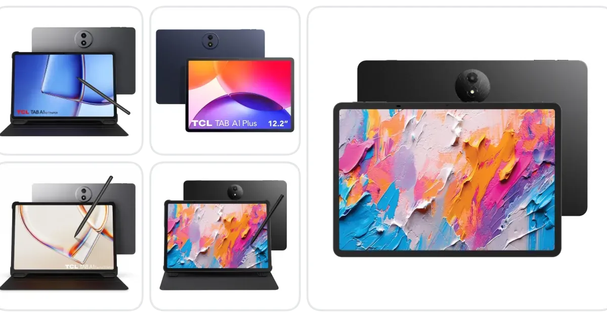 TCL NXTPAPER Android tablets with case and stylus