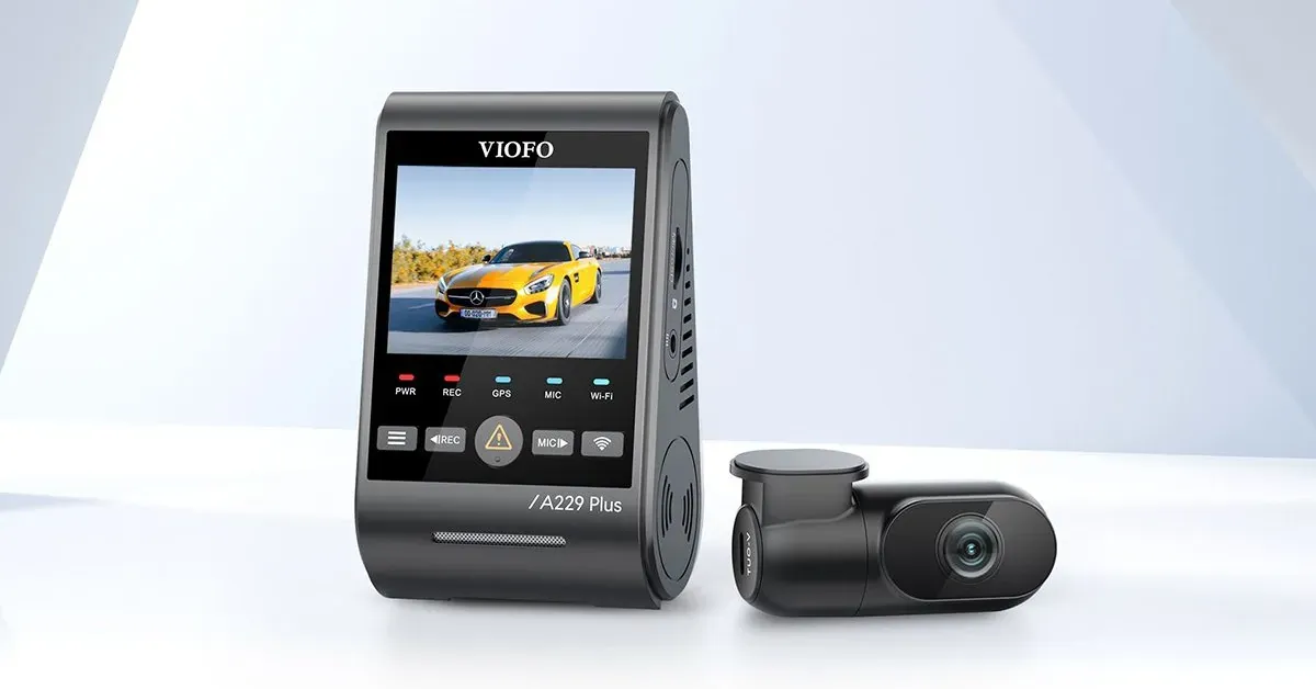 A229 Plus Front and Rear Dash Cam